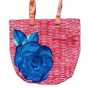 Like NEW Lancôme Paris Colorful Flower Tote
